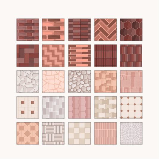 Brick & Pavement Swatches